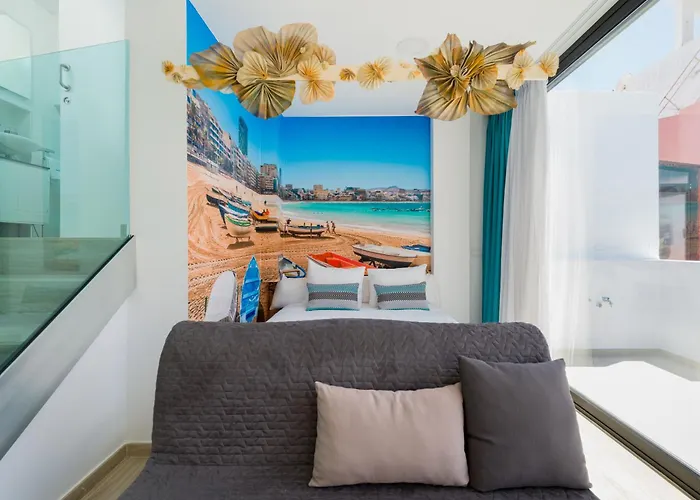 Petit Penthouse Canteras Appartement Las Palmas de Gran Canaria